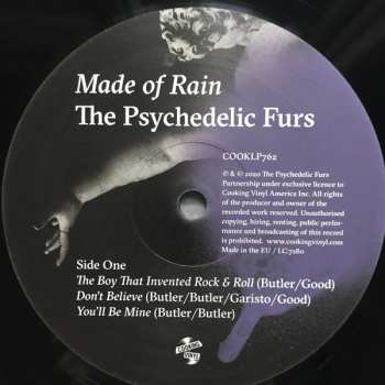 2LP The Psychedelic Furs: Made Of Rain
