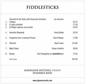 CD Madeleine Mitchell: FiddleSticks 316442