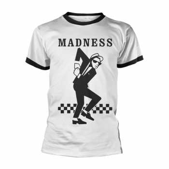 Merch Madness: Tričko Dancing Walt (white Ringer)