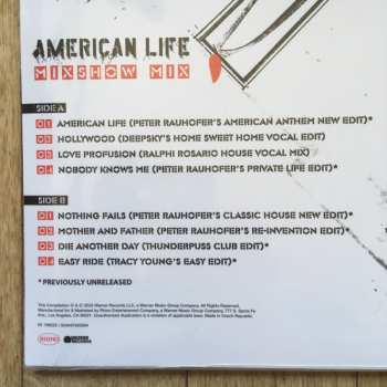 LP Madonna: American Life Mixshow Mix (Honoring Peter Rauhofer) LTD 471392