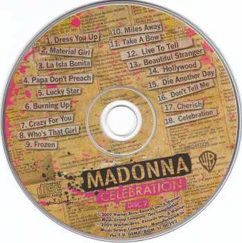 2CD Madonna: Celebration 6619