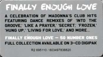 CD Madonna: Finally Enough Love DIGI 389451