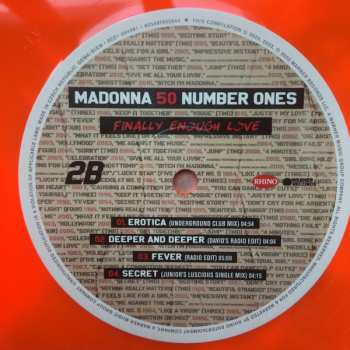 6LP/Box Set Madonna: Finally Enough Love (50 Number Ones) LTD | CLR