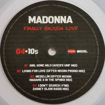 2LP Madonna: Finally Enough Love CLR