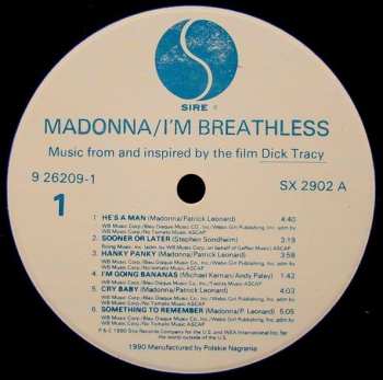 LP Madonna: I'm Breathless (Music From And Inspired By The Film Dick Tracy) 518732