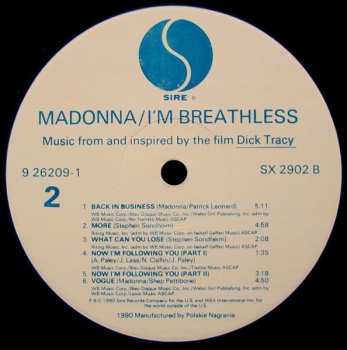 LP Madonna: I'm Breathless (Music From And Inspired By The Film Dick Tracy) 518732