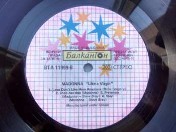LP Madonna: Like A Virgin 71090