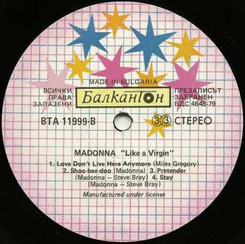 LP Madonna: Like A Virgin =  Като Дева 282011