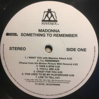 LP Madonna: Something To Remember 374718