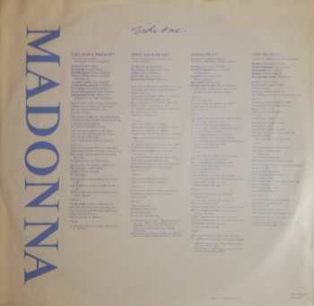 LP Madonna: True Blue 432455