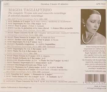 3CD/Box Set Magda Tagliaferro: The Complete 78-rpm Solo And Concerto Recordings 474069