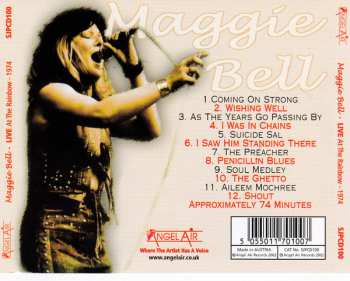 CD Maggie Bell: Live At The Rainbow 1974 347399