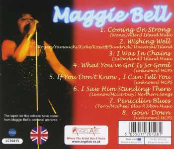 CD Maggie Bell: Live Boston USA 1975 177221