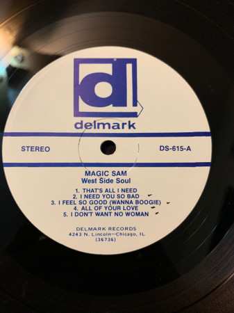 LP Magic Sam Blues Band: West Side Soul 150950