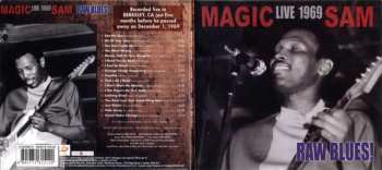 CD Magic Sam: Live 1969: Raw Blues!