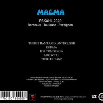 2CD Magma: Eskähl 2020 (Bordeaux-Toulouse-Perpignan) DIGI 106320