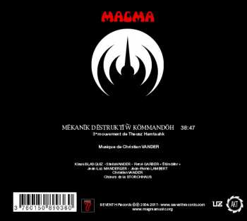 CD Magma: Mekanïk Kommandöh 337041