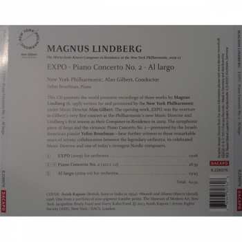 CD Magnus Lindberg: EXPO • Piano Concerto No. 2 • Al Largo 122812