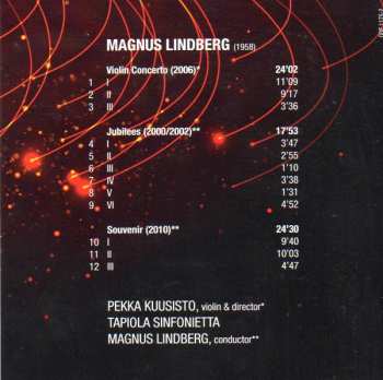CD Magnus Lindberg: Violin Concerto / Jubilees / Souvenir  407727