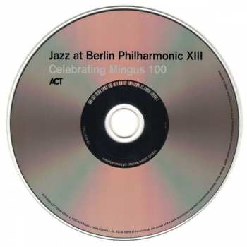 CD Magnus Lindgren: Jazz At Berlin Philharmonic XIII - Celebrating Mingus 100 392282