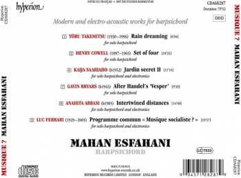 CD Mahan Esfahani: Musique ? (Modern And Electro-Acoustic Works For Harpsichord) 329072