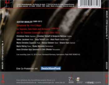 CD Gustav Mahler: Symphony No. 4 (Fassung Erwin Stein) 391584