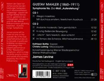 2CD Gustav Mahler: Symphonie No. 2 "Auferstehung" 379171