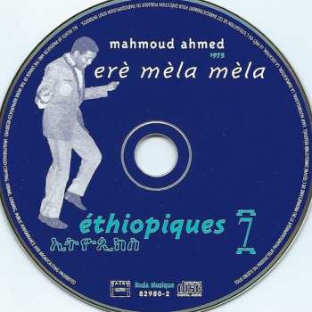 CD Mahmoud Ahmed: Éthiopiques 7: Erè Mèla Mèla 190211