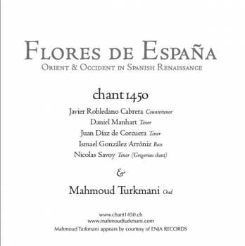 CD Mahmoud Turkmani: Flores De España - Orient & Occident In Spanish Renaissance 326295