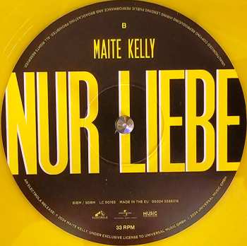 LP Maite Kelly: Nur Liebe CLR | LTD 538249