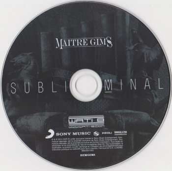 CD Maitre Gims: Subliminal 34920