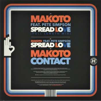 LP Makoto: Spread Love (feat. Pete Simpson) / Contact 80037