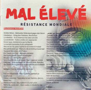 CD Mal Élevé: Résistance Mondiale 281735