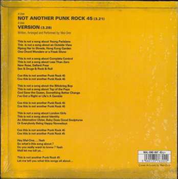 SP Mal-one: Not Another Punk Rock 45 LTD 498649