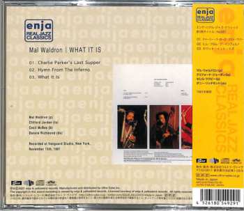 CD Mal Waldron: What It Is LTD