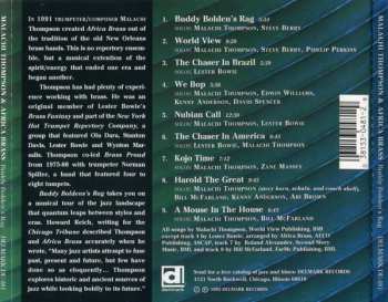 CD Malachi Thompson: Buddy Bolden's Rag {100 Years Of Jazz} 355445