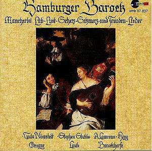 Album Malachias Siebenhaar: Hamburger Lieder Des Barock