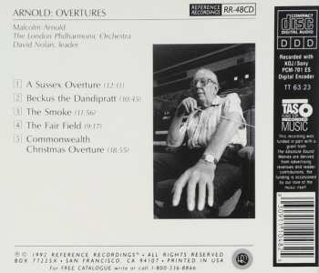 CD Malcolm Arnold: Arnold: Overtures 280072