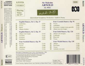 CD Malcolm Arnold: Dances (English • Scottish • Cornish • Irish • Welsh) 114379