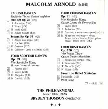 CD Malcolm Arnold: Dances (Scottish • Irish • Cornish • English) / Sarabande & Polka From 'Solitaire' 342366