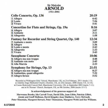 CD Malcolm Arnold: Orchestral Works 187386