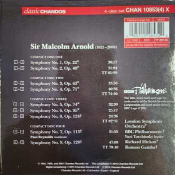 4CD Malcolm Arnold: Sir Malcolm Arnold: Complete Symphonies 476646