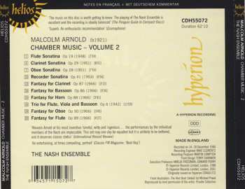 CD Malcolm Arnold: The Chamber Music Of Malcolm Arnold - 2 117624