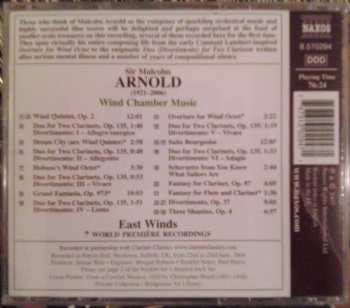 CD Malcolm Arnold: Wind Chamber Music (Wind Quintet • Three Shanties • Suite Bourgeoise) 244359