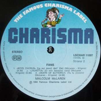 LP Malcolm McLaren: Fans 486976