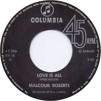 SP Malcolm Roberts: Love Is All / This Is My Life