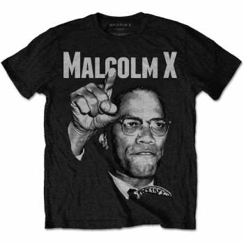 Merch Malcolm X: Tričko Pointing 