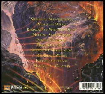 CD Malevolent Creation: The Ten Commandments DIGI 250606