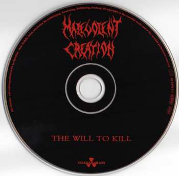 2CD Malevolent Creation: The Will To Kill / Warkult