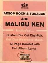 CD Aesop Rock: Malibu Ken 22636